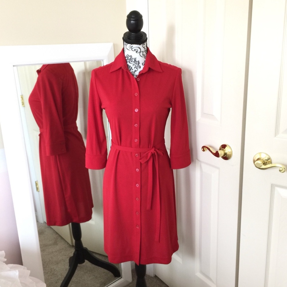 Classic Express Button Down Dress (3/4)